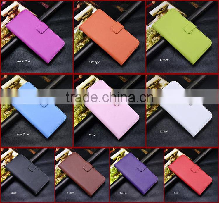 Luxury wallet stand flip case for Sony Z5 Compact colorful leather phone accessories logo cover bags custom