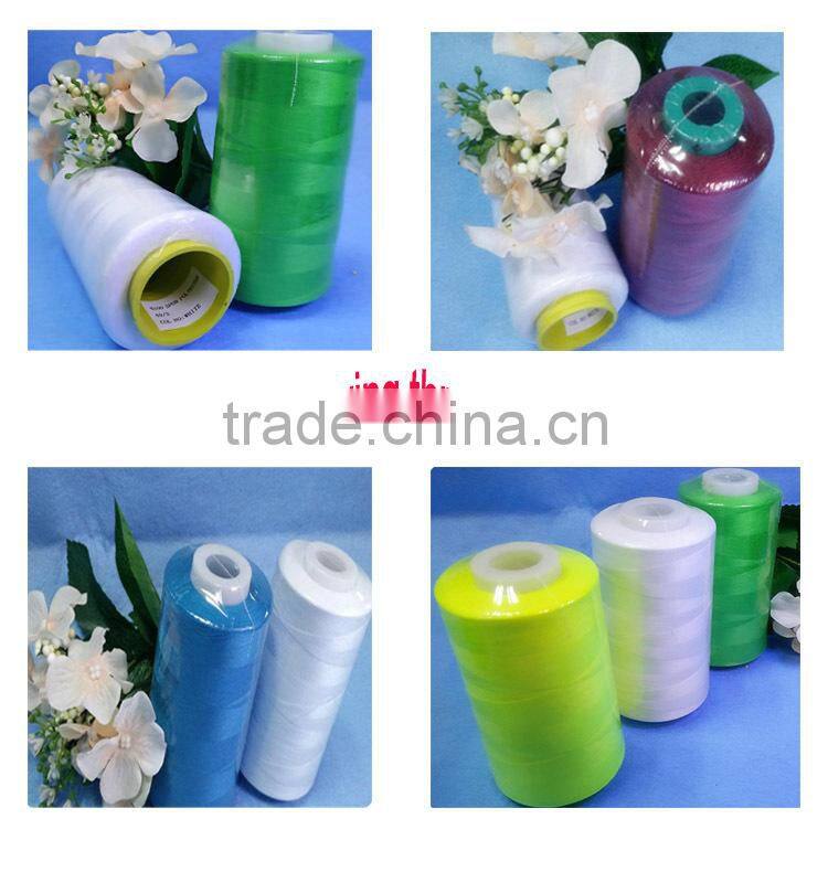 30/2 100 pct spun polyester sewing thread for jeans