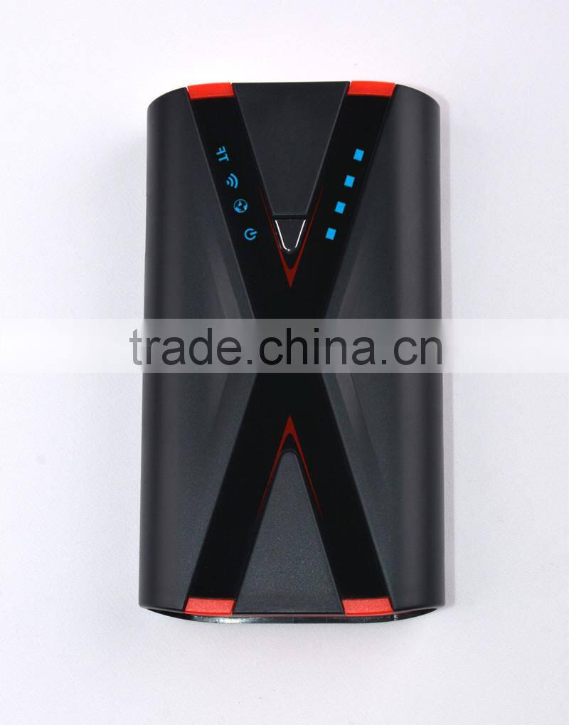 X-man design super slim power bank with 3G wifi pocket router function