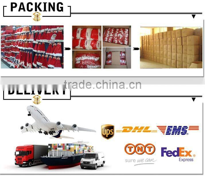 Traditional snowman and Santa stocking