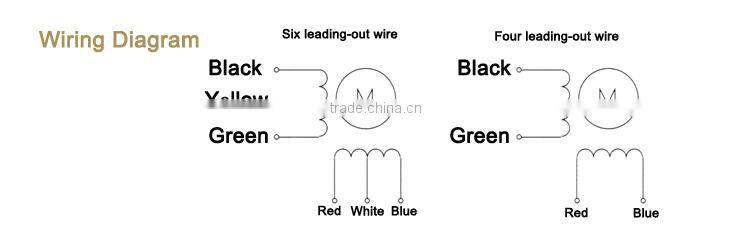 39mm Hybrid Stepper Motor/ 1.8 Degree Stepping Motor XY39ST20-0506A