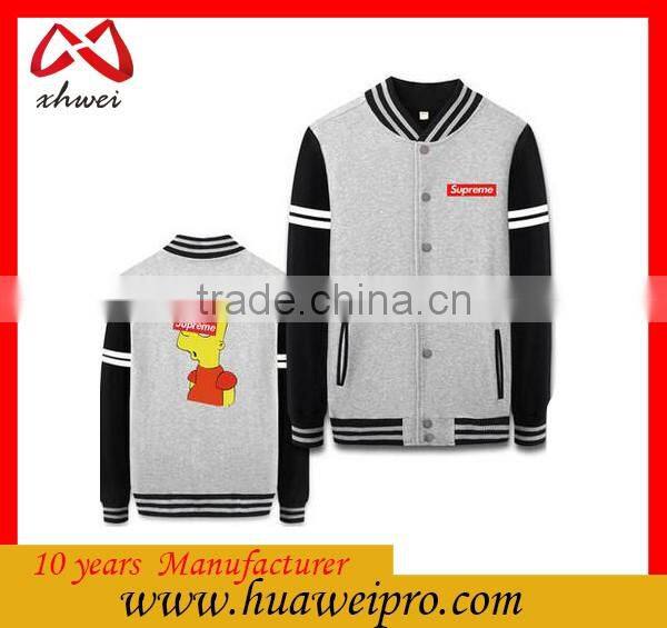 Made in china wholesale fashion design plain bulk cheap men's long sleeve hoodie
