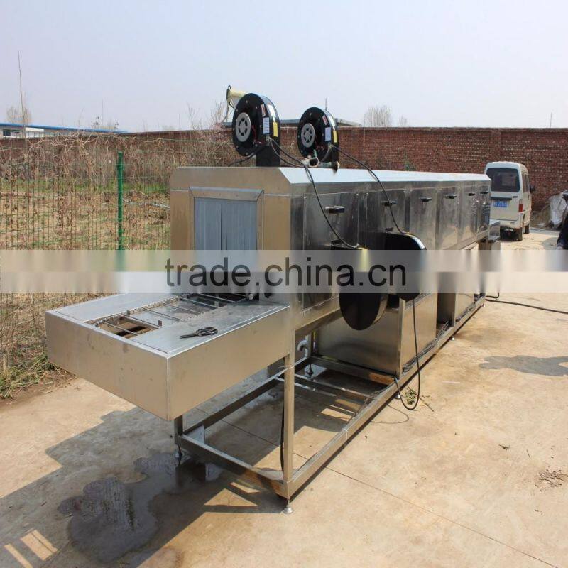 automatic potato chips frying machine