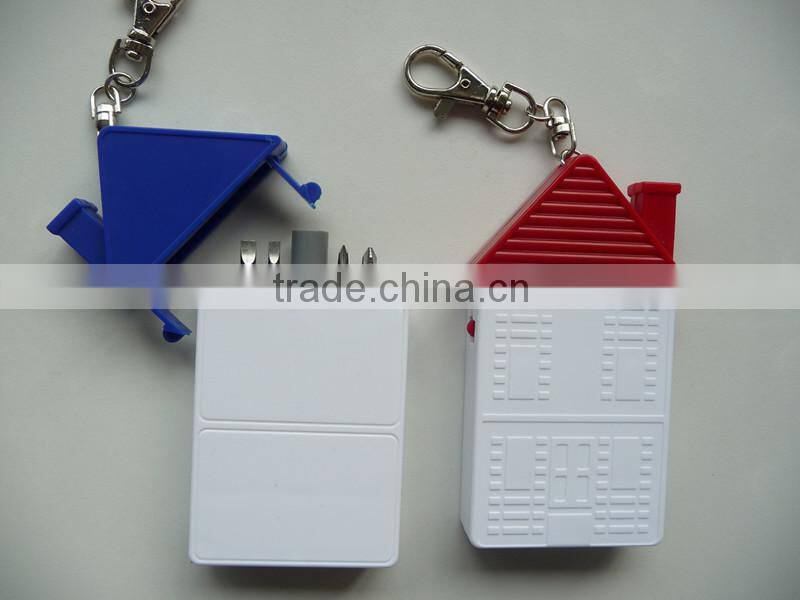 2015 new design house shape gift items of tape measure for promotions