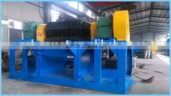 Truck tire shredder in China
