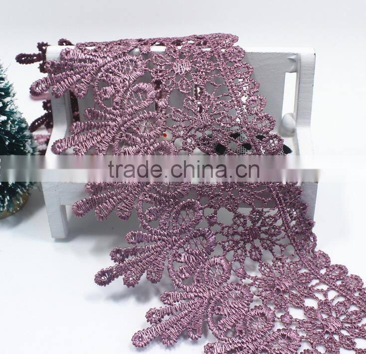 8.5CM Crochet Cotton Flower Lace Trim For Garment Accessories