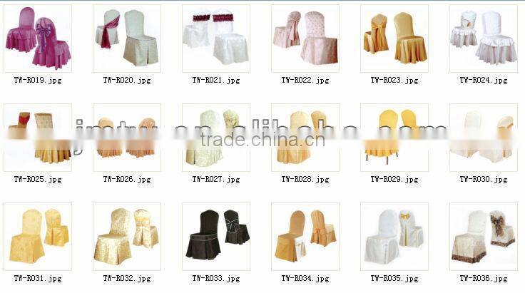 Elegant Wedding Chair Covers Yellow Chair Cloth
