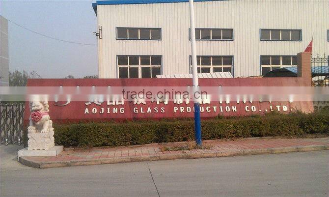 Ceramic silk screen printing glass