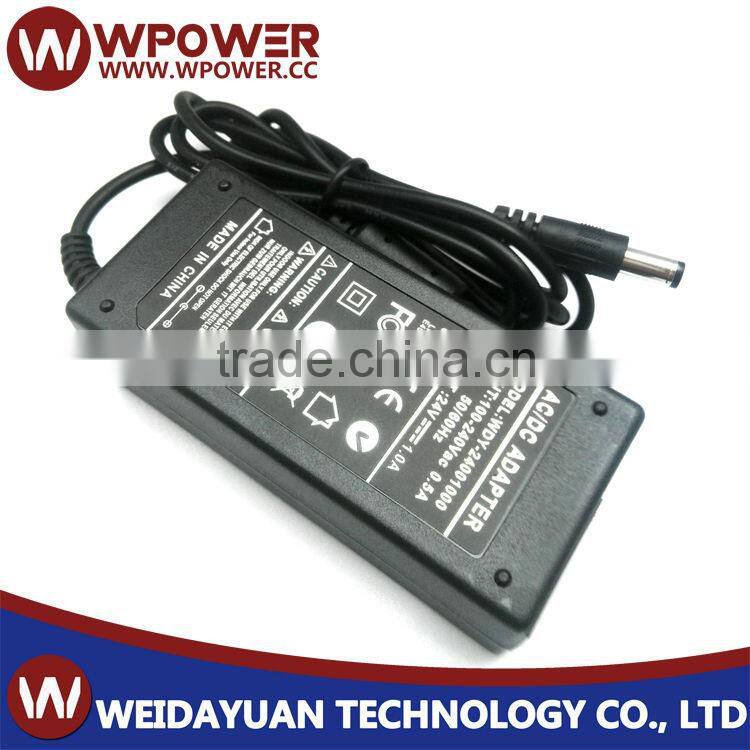 24v1a switching power supply/24 volt power supply with UL FCC CE ROHS SAA C-TICK certifiates