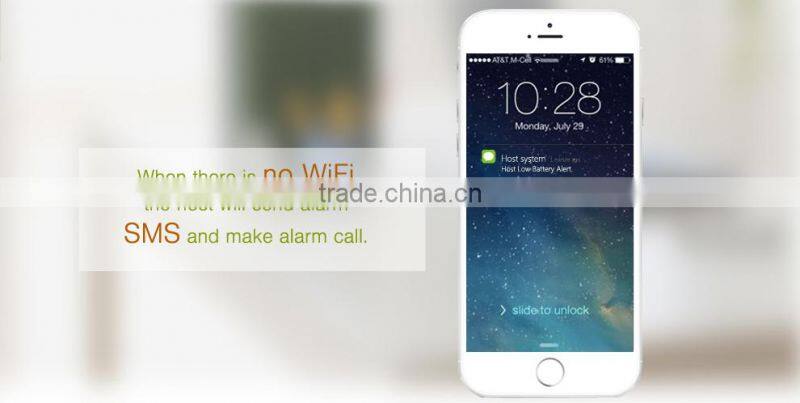 2016 home entertainment and protection WIFI wireless alarm system,workable with home appliances via App