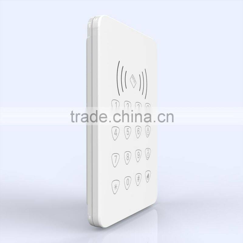 Wireless 4X4 numeric keypad with RFID Function