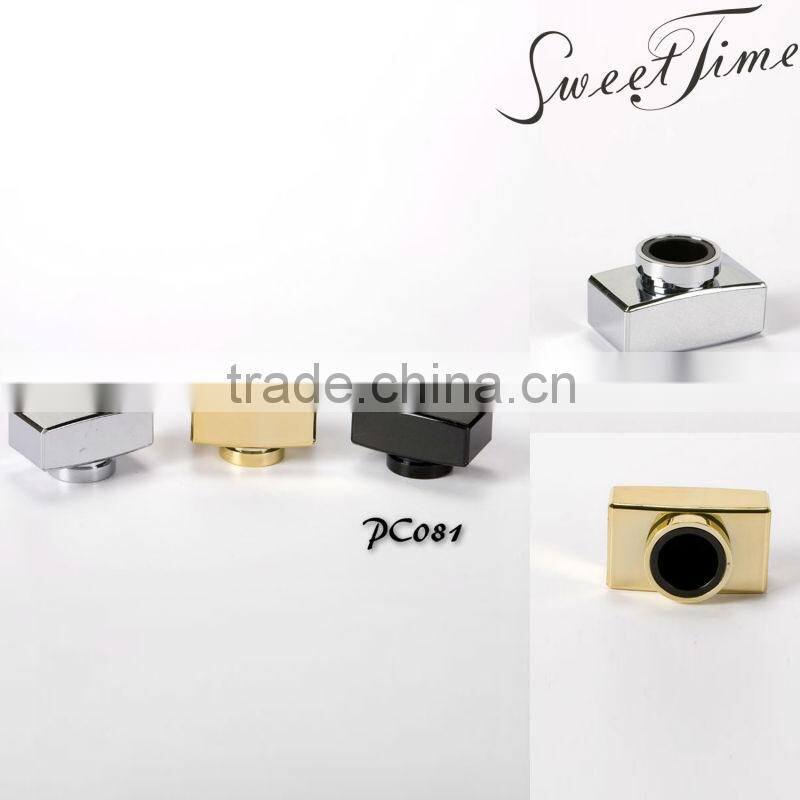 Guangzhou aluminum lid/cap with leather coating