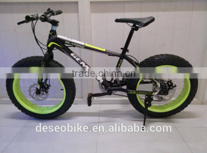2016 3.0,4.0 tire snow bicycle 20 inch mountain bike