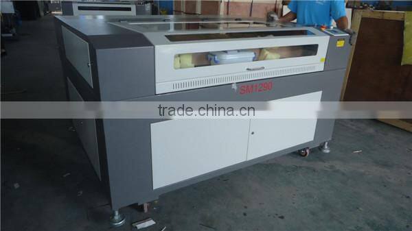 SM 1290 laser engraving and cutting machine reci brand tube