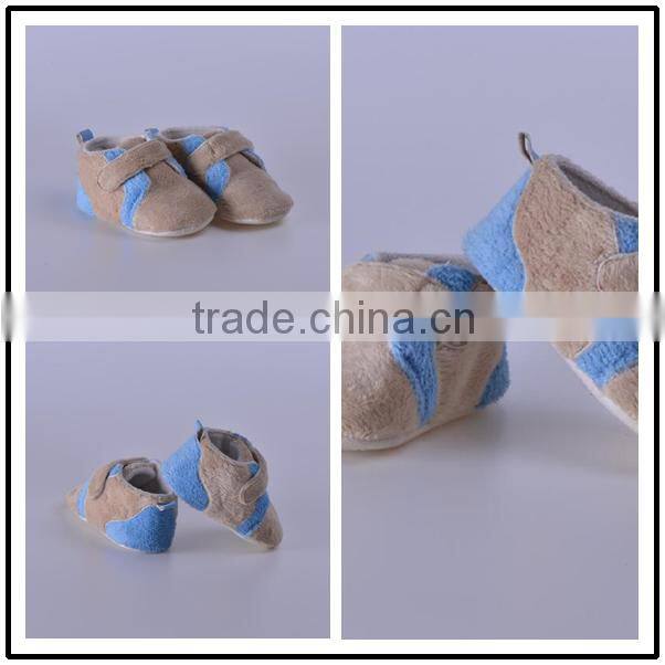 Fashion fur upper infant shoes sneakers