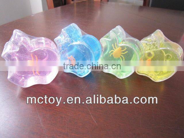 Factory price Apple shape crystal Putty slime crystal gift crystal slime toys