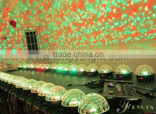 rgb crystal magic ball effect light christmas decoration