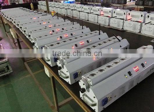 Battery Powered dmx wireless led Wall washer light CE,ROHS