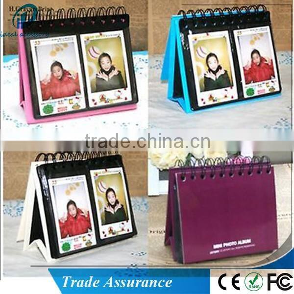 68 Pockets Desk Calendar Style Instax Mini Photo Album for Fujifilm Instax Mini 7s 8 8plus 25 50 70 90 sp-1 polaroid Camera Film