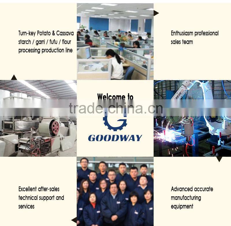 Automatic manihot esculenta starch processing machine