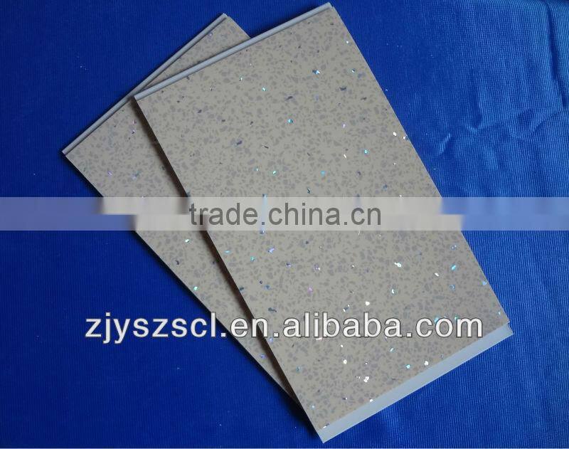 UK market hot sell marble design of PVC wall cladding