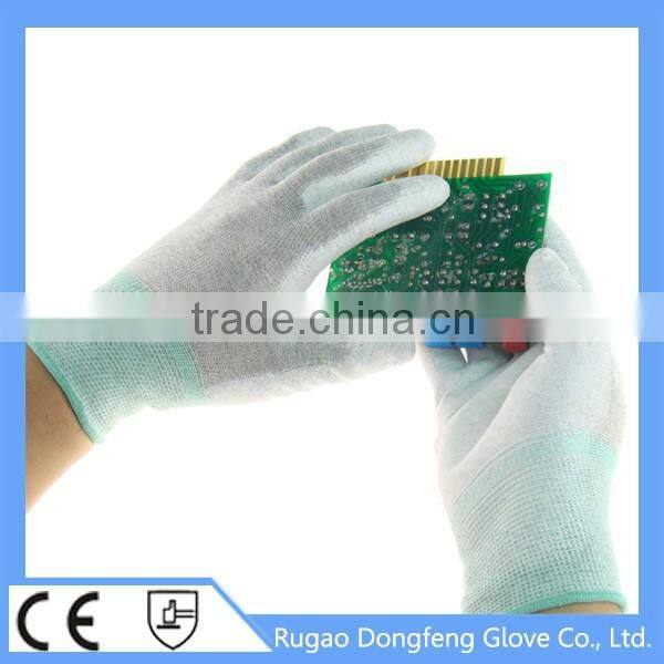U3 Style ESD Cleanroom Lint Free Gloves for Workplace Safety