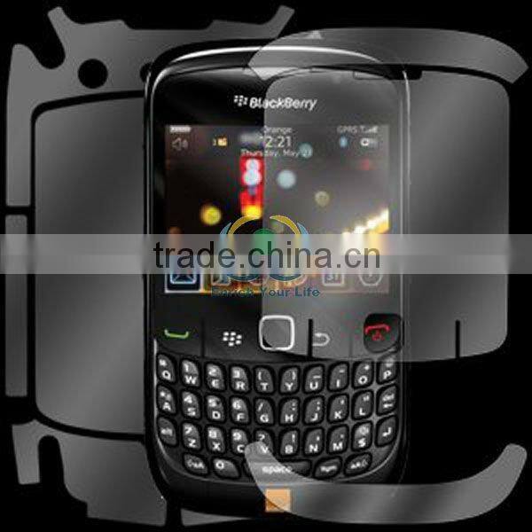 ACS-06 Scratch Proof Invisible Full Body Screen Protector Guard For Blackberry Curve 8520 8530