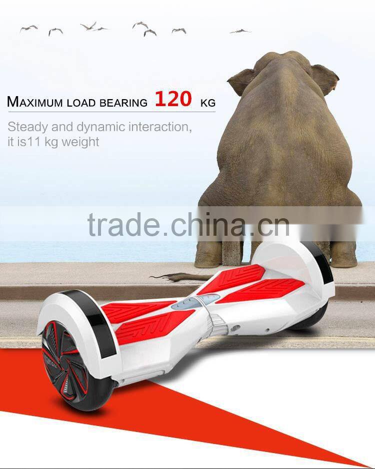 2015 newest 6.5 inch two wheel balance wheel, within led light, bluetooth speaker, OEM/ODM service
