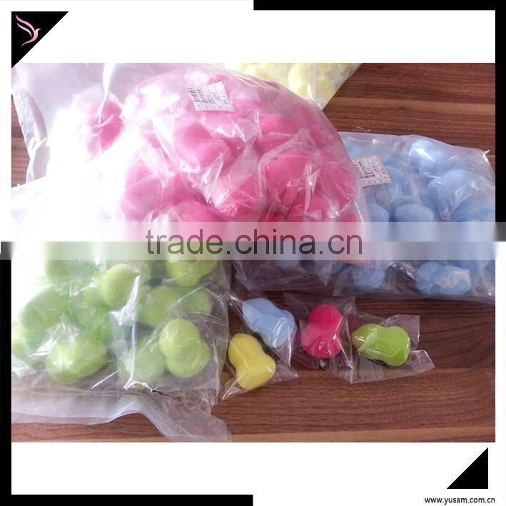Colorful custom design cute makeup puff