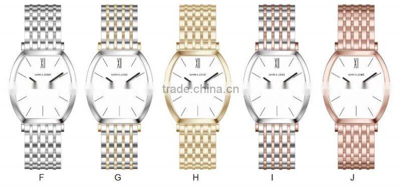 5atm Water Resistant Japan Movement Quartz Ladies Stainless Steel Watch