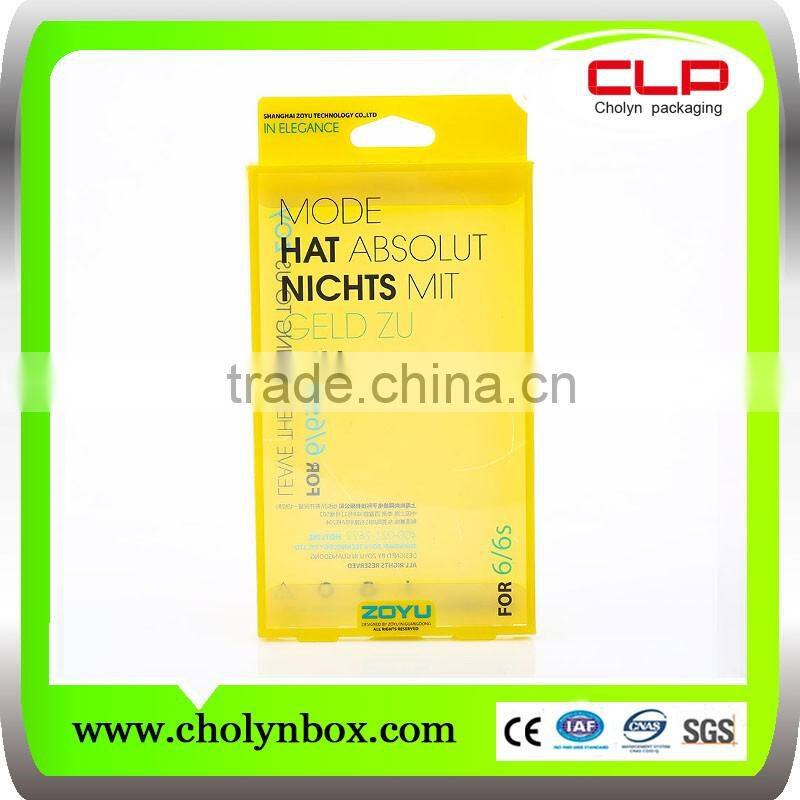 2016 fashion design PANTONE paper phone box