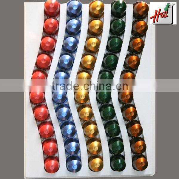 OEM/ODM design Nespresso pod rack HCRC40L2
