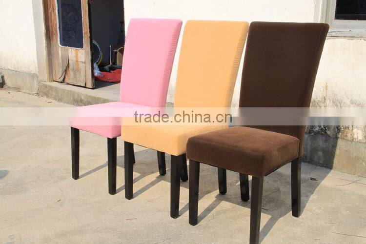 Luxry fabric fashionable High back Dining chair Y414