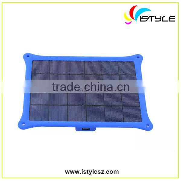 6v 4w solar panel portable, solar charger for mobile phone