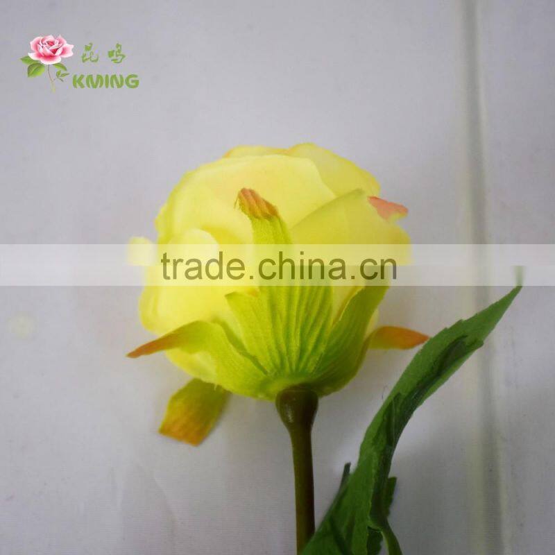 cheap promotional gift rose plastic flower good preserved flower for festival use