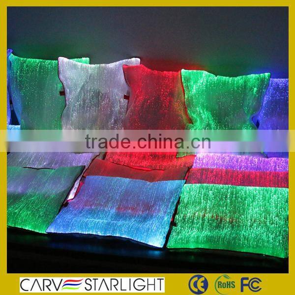 Luminous pillow cover light up pillow case covers decorative pillows covers