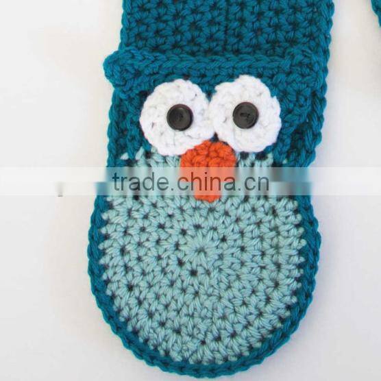 crochet lovely animal pattern baby scarf