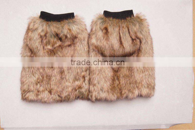 2012 winter leg warmers,fur leg warmers