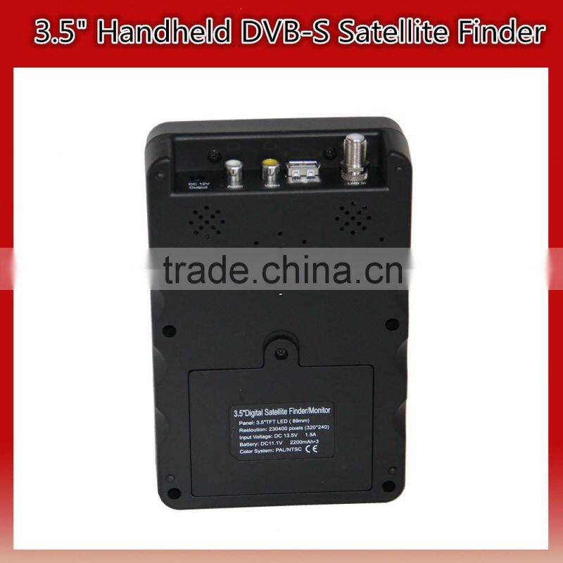 3.5 Inch Handheld DVB-S Signal Satellite Receiver