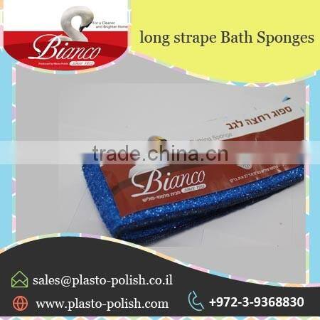 2015 Hot Sell Bath Sponge with Long Strap