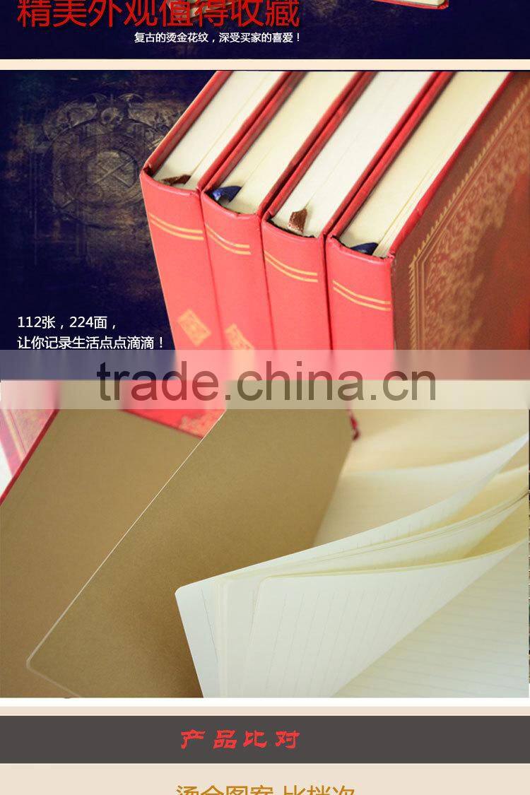 Hardcover Custom Journal Exercise Notebook with Ribbom Marker