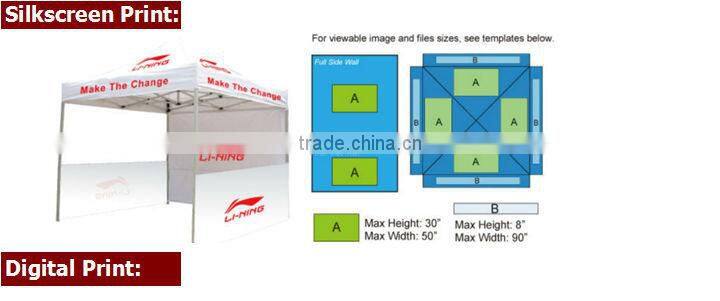 2015 Trade show pop up tent, folding trade gazebo
