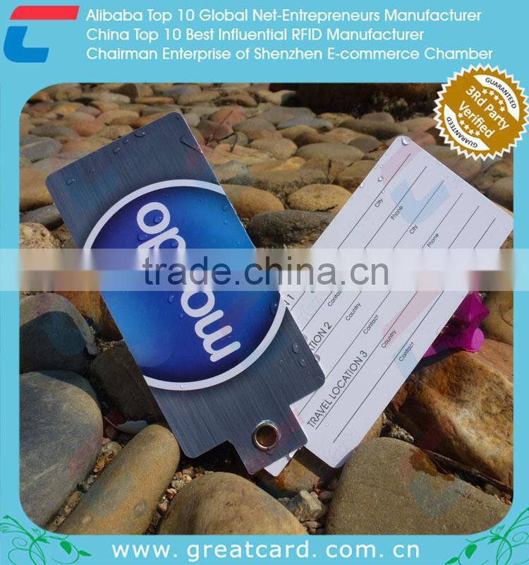 Hard Plastic/PVC Luggage Tag