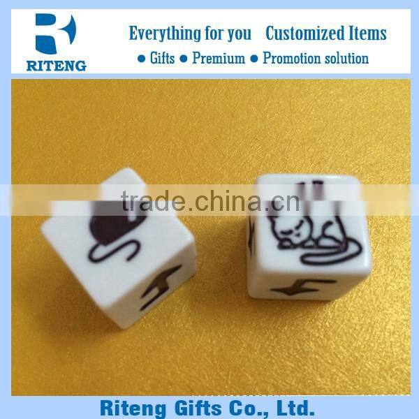 2016 Plastic 6 Side Custom 16 Mm Dice
