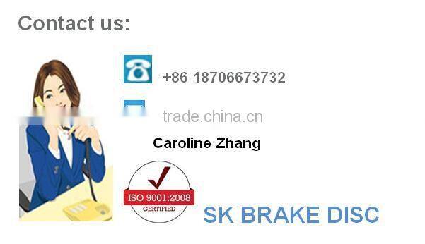 Brake Discs with highly competitive perfect surface treatment