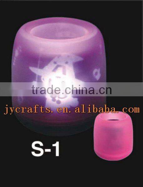 flameless LED Christmas candle