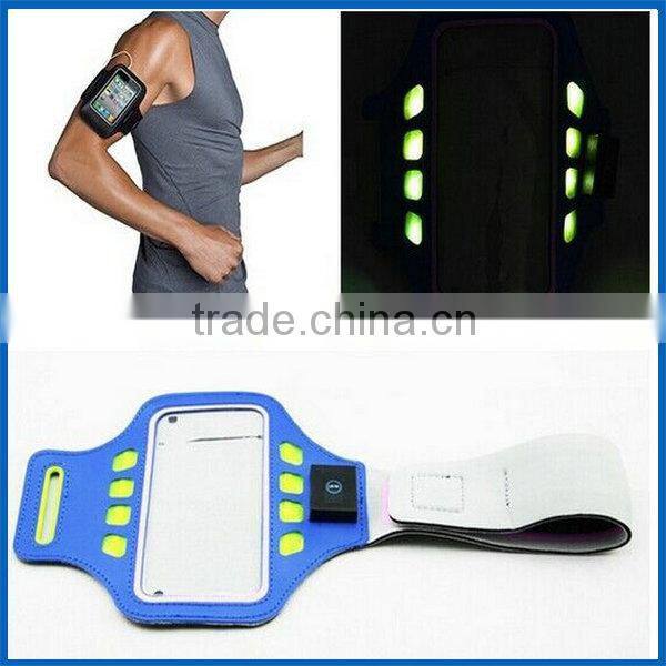 Out door running sport leather arm band