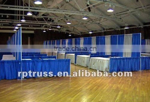 Tension Fabric And Aluminum Backdrop Pipe And Drape For Wedding