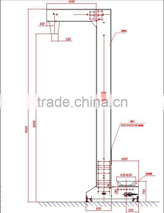 Z type Bucket Elevator for wheat rice corn soybean for sale