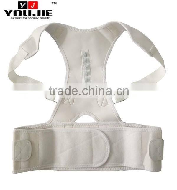Factory supplier adjustable magnetic posture brace as seen on tv